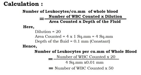 Manual Wbc Count Formula Manual Cells Counting With Hemocytometer