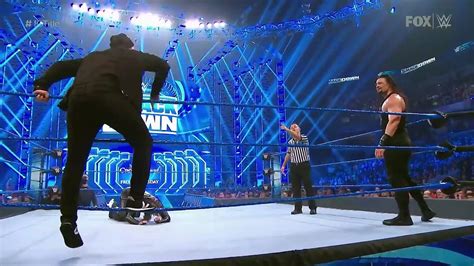 Roman Reigns Vs Shinsuke Nakamura Smackdown Oct 18 2019 Video