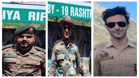 Jammu And Kashmir 3 Security Forces Including Army Colonel Martyred In