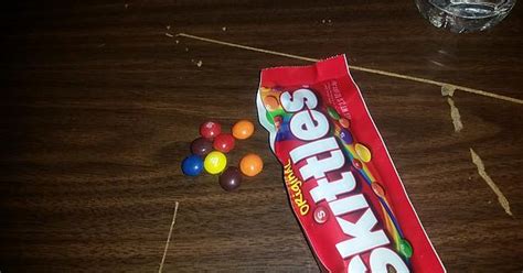 Blue Skittle In Original Skittle Pack Imgur