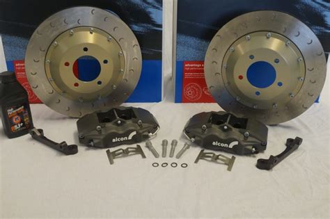 Alcon 343mm Race Rear Brake Kit Evo X Ross Sport Europe Ltd