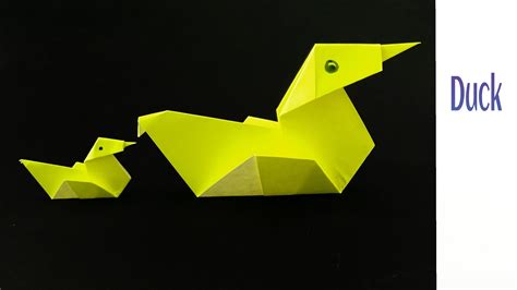 Origami Paper Duck Simple And Easy