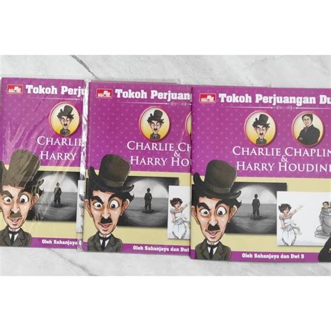 Jual Tokoh Perjuangan Dunia Charlie Chaplin Harry Houdini Elex Media