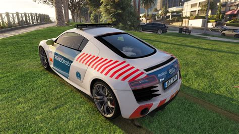 Audi R8 Hungarian Police Car GTA5 Mods