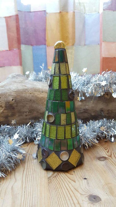 Handmade Mosaic Christmas Tree Christmas Mosaics Glass Mosaic Art