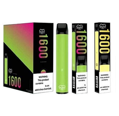 Puff Xxl 1600puffs Disposable With Valid Scratch Code Vape Pen Device