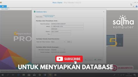 36 Untuk Menyiapkan Database YouTube