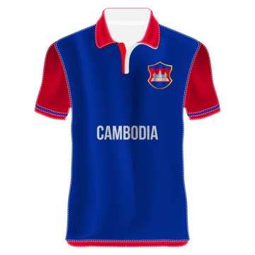 Cambodia Jersey Vector Vintage Cambodia Flag Waving Texture Cambodia