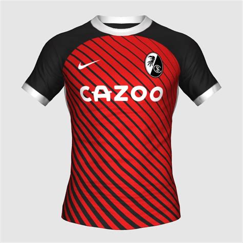 SC Freiburg Home Bundesliga FIFA 23 Kit Creator Showcase