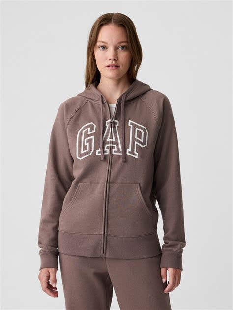 Gap Logo Zip Hoodie Gap Factory