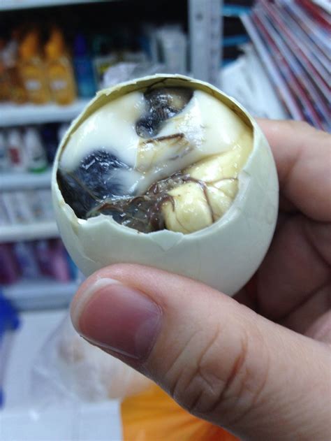 Balut! Only in the Philippines...