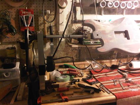 Rotisserie Guitar Bodyneck Jig Instructables