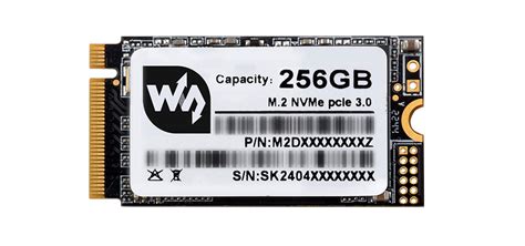 M.2 NVME 2242, 256GB SSD - malina314