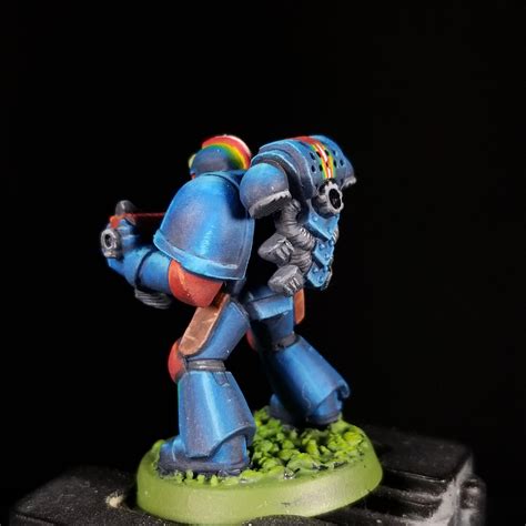 My Finished 90s Space Marine Rminipainting