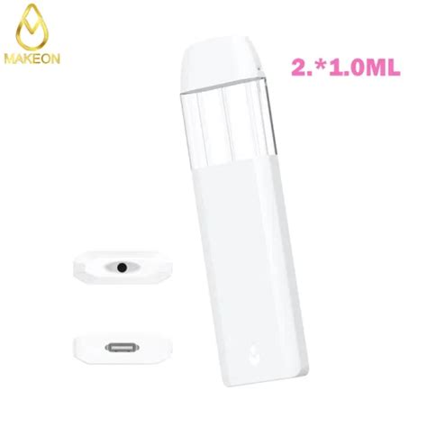 New Horizontal Ceramic Coil Disposable Vape Pen Pure Taste Empty Bar