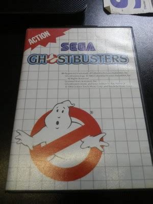 Ghostbusters Sega Master System Playd Twisted Realms Video Game Store