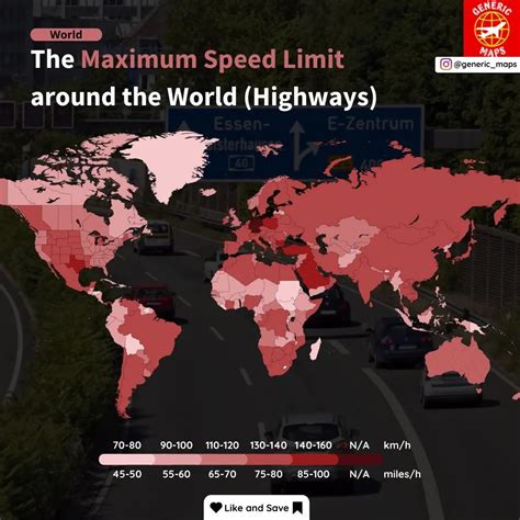 maximum speed limit  highways   maps   web