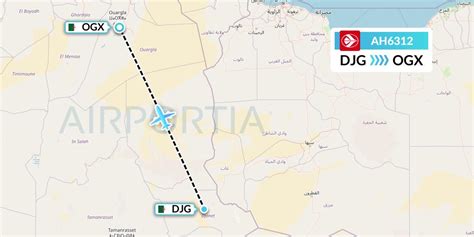 AH6312 Flight Status Air Algerie Djanet To Ouargla DAH6312