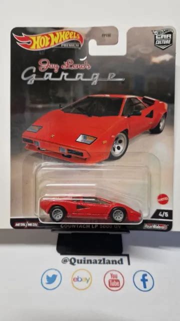 HOT WHEELS 2022 Jay Leno S Garage Lamborghini Countach LP 500 QV NG78