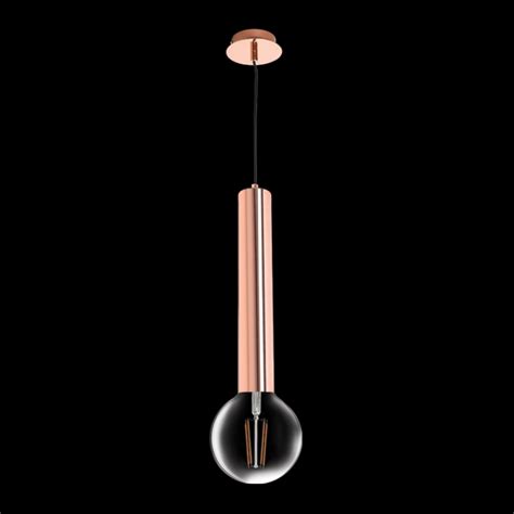 Klight Vr Klch Co V W E Flute Pendant Copper Led