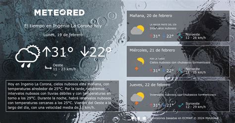 El Tiempo En Ingenio La Corona Predicción A 14 Días Meteored