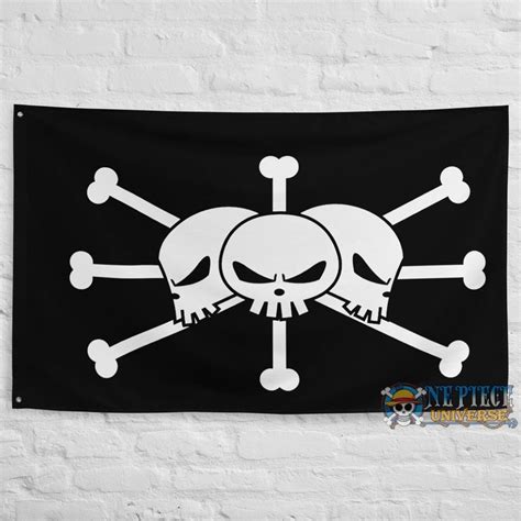 Blackbeard Flag One Piece (Blackbeard Jolly Roger Flag) 2024 | One ...