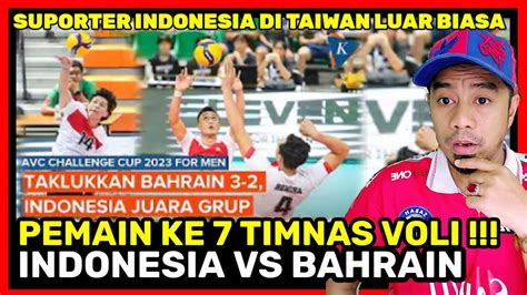 Pemain Ke Indonesia Vs Bahrain Luar Biasa Dukungan Suporter