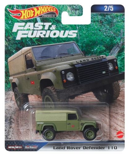 Mattel Hot Wheels Fast Furious Land Rover Defender Toy Car Ct Frys Food Stores