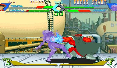 Screenshot of X-Men vs. Street Fighter (Arcade, 1996) - MobyGames