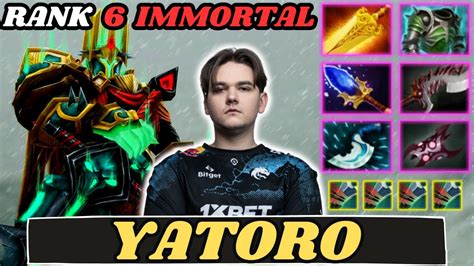 🔥 Yatoro Wraith King Hard Carry Gameplay Top 6 Immortal 🔥 Yatoro Perspective Full Match Dota 2