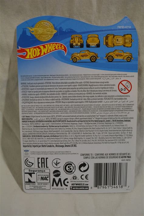 Hot Wheels Th Anniversary Pass N Gasser Gold Ebay