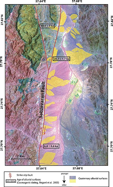 Strikeslip Kinematics In Central And Eastern Iran Estimating Fault