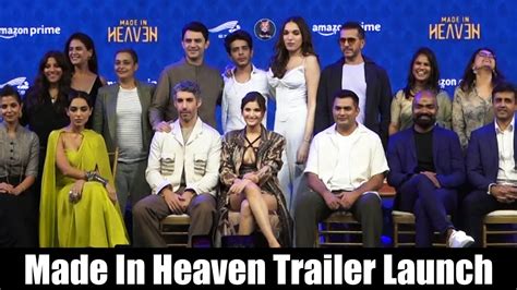 Made In Heaven Trailer Launch Sobhita Dhulipala Arjun Mathur Jim