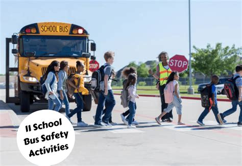 11 School Bus Safety Activities For Preschool To Kindergarten Teaching