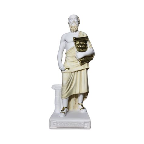 Ancient Greek Socrates Sculpture Handmade Alabaster Greek - Etsy