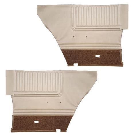 1965 Plymouth Fury Door Panels Pair Rear Hardtop Bucket Style 1965