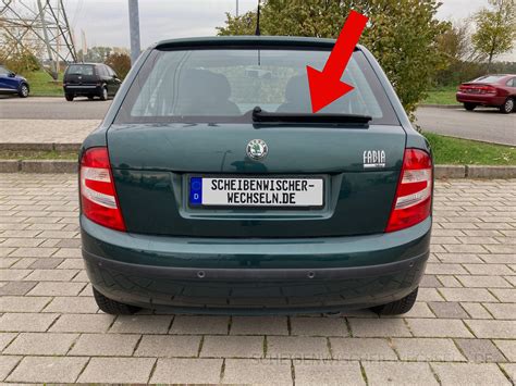 passenden Scheibenwischer für den Škoda Fabia I für vorne hinten