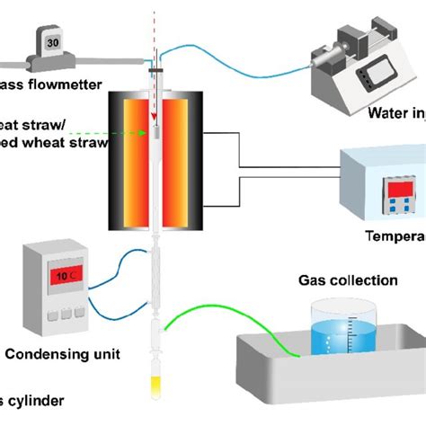 Schematic Diagram Of Steam Gasification Of Raw Ws And Download Scientific Diagram