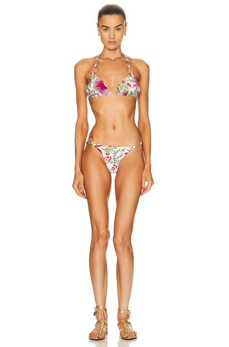 Cult Gaia Zoey Bikini Bottom In La Selva Fwrd