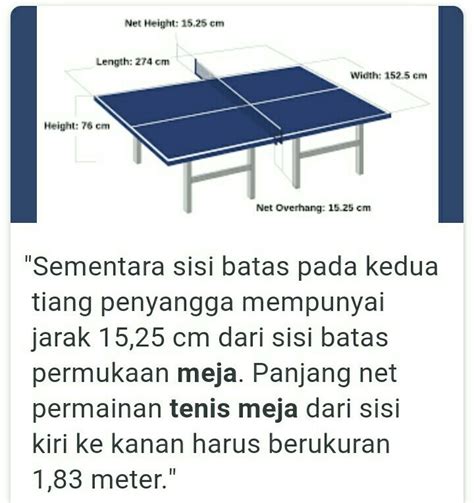 Detail Gambar Meja Tenis Beserta Ukurannya Koleksi Nomer 31