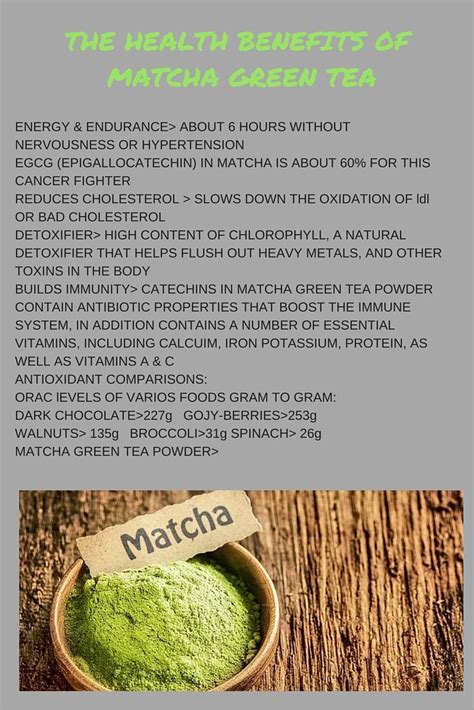 Health Benefits Of Matcha Green Tea Healthy Habbits Natural