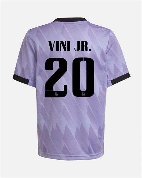 Camiseta Real Madrid De Vini Jr Para Ni O