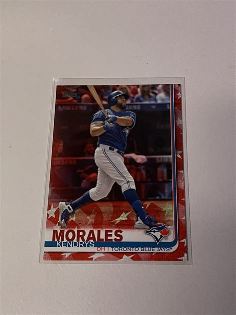 Topps Independence Day Kendrys Morales Ebay