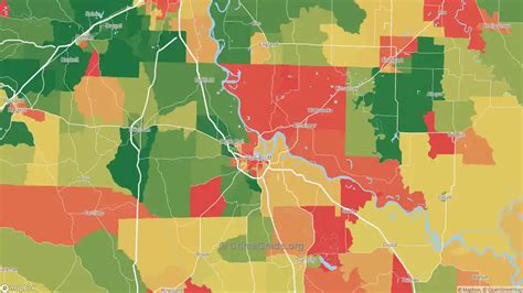 The Safest And Most Dangerous Places In Jefferson County Ar Crime