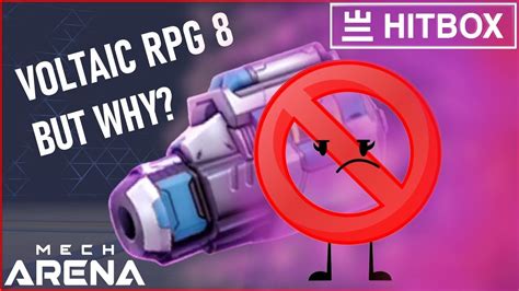 Is Voltaic Rpg Good Mech Arena Best Weapon Youtube