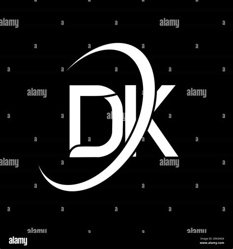 Dk Logo D K Design White Dk Letter Dkd K Letter Logo Design Initial Letter Dk Linked Circle