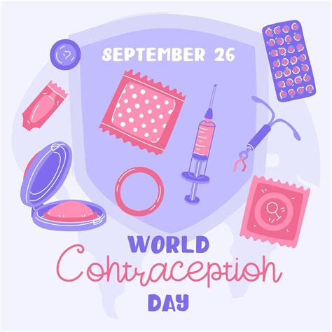 World Contraception Day September 26 Various Contraceptives For Safe Sex Patch Condom