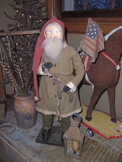 Christmas Primitive Santas Primitive Santa Primitive Christmas