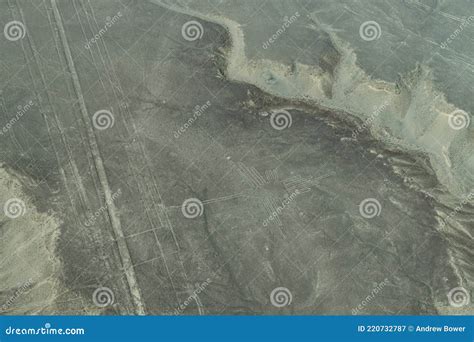 Aerial View Of The Hummingbird Geoglyph At The Nazca Lines In Peru