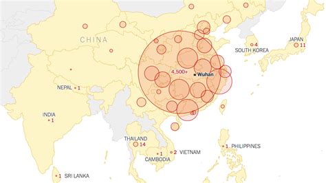 Coronavirus Map: Tracking the Spread of the Outbreak - The New York Times